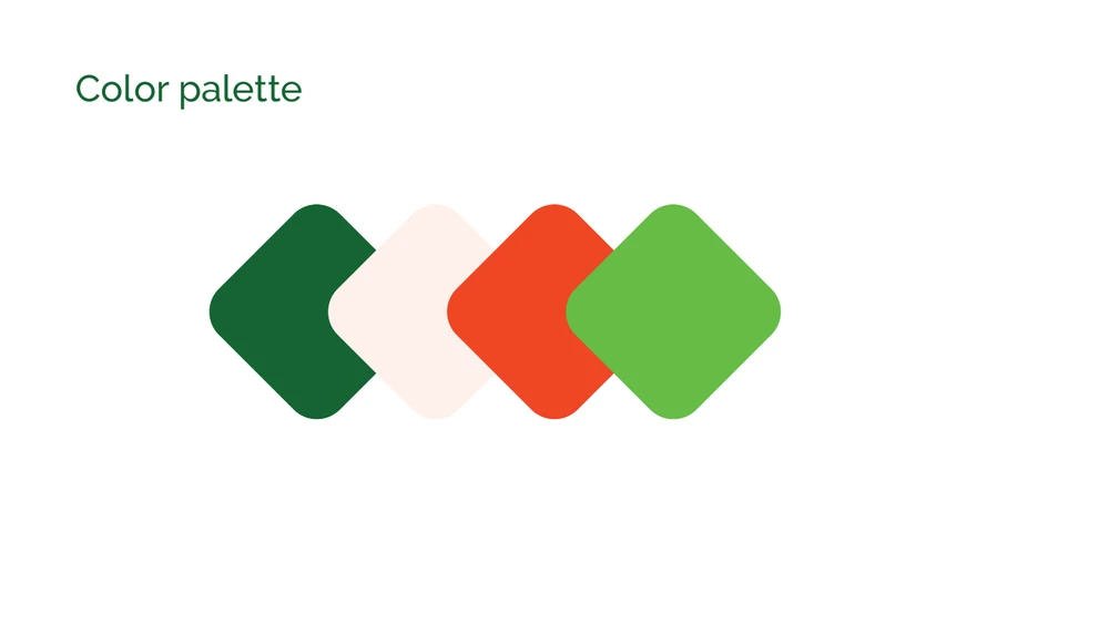 Meal Mate brand color palette