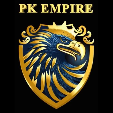 PK Empire logo animation — frame 2