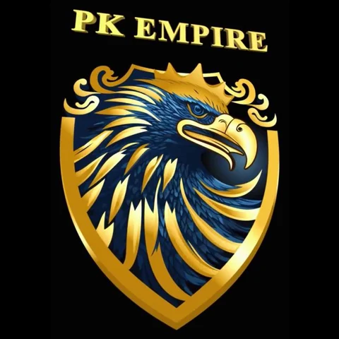 PK Empire logo animation — frame 5
