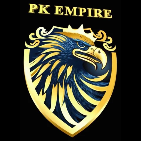PK Empire logo animation — frame 6