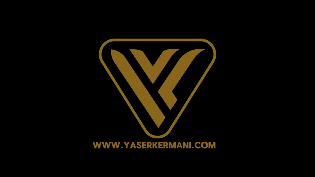Yaser Kermani personal logo animation