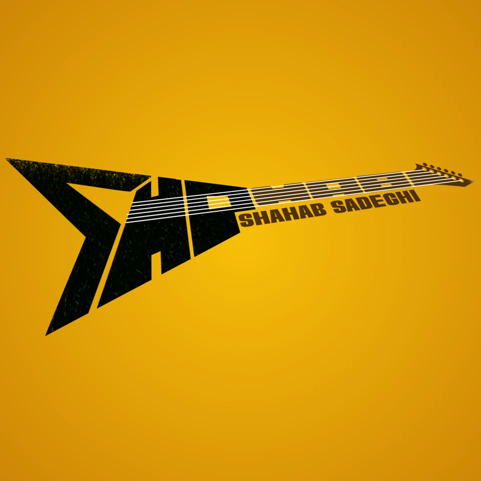 Shahab Sadeghi — Ball-to-Guitar Logo Reveal